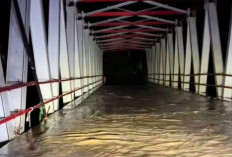 Curah Hujan Tinggi, Jembatan Endikat Tergenang