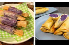 Resep Lumpia Ubi Ungu Renyah dengan Isian Lembut dan Manis