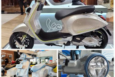 Elegan di Setiap Tikungan: Vespa Primavera Grey 2026 Tampil Makin Berkelas!