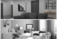 7 Trik Desain Interior Monokrom Modern agar Rumah Tetap Hangat, Nyaman, dan Tidak Kaku