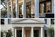 Elegan dan Berkelas! Inspirasi Desain Pilar Depan Rumah Klasik Modern yang Simpel