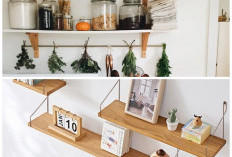 Solusi Hemat Ruang! 13 Model Rak Gantung Dinding yang Cocok untuk Rumah Minimalis*