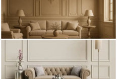 Maksimalkan Gaya Ruang Tamu Minimalis dengan 10 Pilihan Desain Wall Moulding Elegan