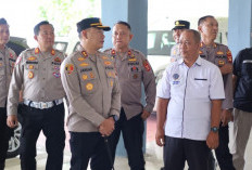Pantau Kondusifitas di Objek Vital, Kapolres Pagar Alam Kunjungi Bandara Atung Bungsu