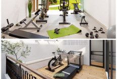 Inspirasi Gym di Rumah: Perpaduan Ruang Olahraga Indoor dan Outdoor yang Fungsional