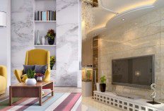 Inspirasi Dinding UV Board Marmer PVC untuk Ruang Tamu yang Mewah!