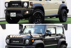 Saksikan secara langsung modifikasi Suzuki Jimny menjadi SUV off-road yang menyerupai Toyota Land Cruiser Seri