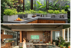 Inspirasi Dapur Terbuka Bergaya Villa, Suasana Mewah Bikin Aktivitas Masak Makin Nyaman