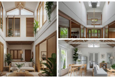 7 Desain Rumah Kecil dengan Plafon Tinggi: Anti Panas, Anti Jamur, Nyaman di Iklim Tropis