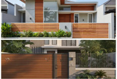 Pagar Lisplang Baja Ringan Motif Kayu Jadi Tren Wajah Baru Hunian Modern 2026!