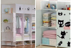 10 Model Lemari Portable Modern yang Bikin Kamar Kos dan Rumah Lebih Rapi dan Nyaman