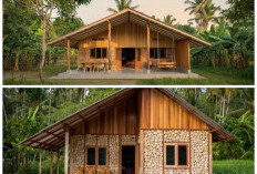 Tren Rumah Japandi 2026: 5 Desain Rumah Kayu Atap Miring yang Estetik dan Nyaman untuk Pasangan Muda