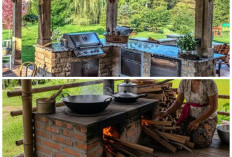 5 Inspirasi Dapur Tungku Kayu Bakar Sederhana, Solusi Masak Hemat dengan Nuansa Tradisional Modern