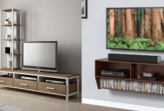 Inspirasi Jenis Rak TV Minimalis Agar Ruangan Lebih Bersih dan Rapi!