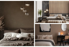 7 Inspirasi Desain Kamar Warna Coklat Tua, Nyaman dan Elegan untuk Hunian Modern!