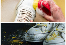 Warna Sepatu Putih Jadi Kuning? Ini Solusi Praktis agar Kembali Bersih