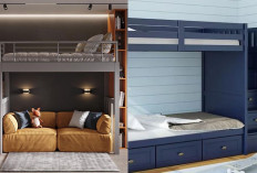 Desain Tempat Tidur Tingkat Aman dan Nyaman untuk Hunian Modern!