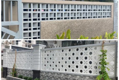 Rumah Minimalis Makin Mewah: Inspirasi Pagar Tembok Roster yang Estetik Tapi Tetap Aman