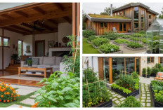 Rumah Hijau Masa Kini: 11 Desain Ramah Lingkungan dengan Kebun Sayur