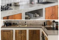 Inspirasi Meja Dapur Cor Minimalis: Ragam Bentuk Sederhana untuk Hunian Rumah