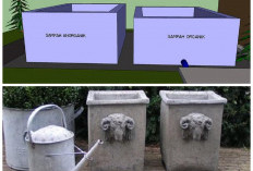 Desain Bak Sampah Beton Minimalis untuk Area Depan Rumah agar Tetap Sedap Dipandang