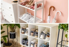 Ide Rak Sepatu Modern yang Rapi dan Stylish, Sesuai untuk Semua Tipe Ruangan