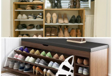 Inspirasi Rak Sepatu Estetik yang Bikin Rumah Rapi dan Tertata