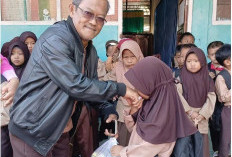 SD Negeri 5 Pagar Alam Tebar Kepedulian, Laksanakan Program Berbagi Ramadhan