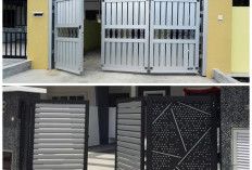 14 Inspirasi Pagar Lipat Minimalis Modern, Rumah Tampak Lebih Rapi dan Elegan