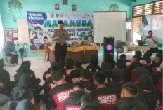 Satbinmas Polres Pagar Alam Tanamkan Jiwa Berani Tolak Aksi Kriminalitas dan Bullying