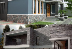 6 Pilihan Warna Batu Alam untuk Fasad Rumah Modern yang Terlihat Kekinian