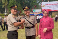 3 PJU Polres Pagar Alam Berganti, AKBP Adam Pubantoro : Mutasi Momentum Tingkatkan Pelayanan Masyarakat