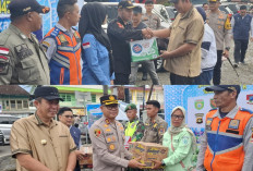 Kapolres - Walikota Pagar Alam Tinjau Pos Yan Lebaran, Salurkan Logistik dan Pastikan Layanan Siap