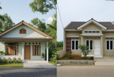 Rumah Sederhana Pinggir Jalan, Tampil Menarik dengan Fasad Minimalis!