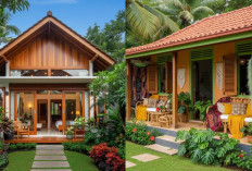 Inspirasi Desain Rumah Mungil Cantik dengan Nuansa Tropis yang Estetik!