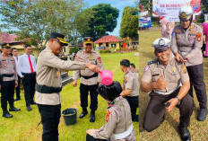 41 Personel Naik Pangkat, AKBP Januar KS Persada : Ini Amanah dengan Tanggung Jawab Besar Pengabdian