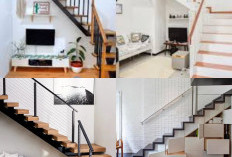 10 Pilihan Tangga Rumah Minimalis untuk Ruang Sempit, Desain yang Menawan dan Estetik Membuat Ruangan Menjadi 
