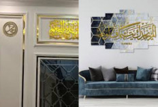 Inspirasi Kaligrafi Dinding Ruang Tamu Elegan untuk Suasana Tenang!
