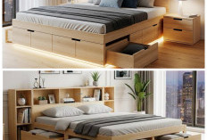 Kamar Makin Rapi! 7 Tempat Tidur Multifungsi dengan Laci Penyimpanan Paling Stylish 2026!
