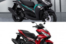 Yamaha Aerox 155 Connected Jadi Sorotan, Skutik Sporty Paling Modern di Kelasnya