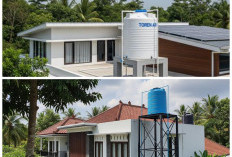 Ide Desain Toren Air Minimalis yang Bikin Fasad Rumah Lebih Serasi