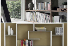 Rak Buku Minimalis Modern yang Mempercantik Tampilan Berbagai Ruang