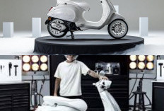 Vespa Sprint 150 Edisi Justin Bieber : Skuter Kolaborasi Pop Star Dunia dengan Desain Eksklusif dan Teknologi 