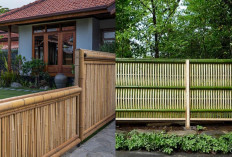 Model Pagar Rumah dari Bambu yang Unik, Sederhana dan Elegan!