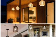 Teras Rumah Makin Estetik! Ini 9 Model Lampu Gantung Minimalis Paling Unik Terbaru!