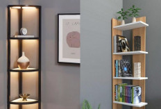 Inspirasi Desain Rak Sudut Ruang Tamu Minimalis, Solusi Cerdas untuk Ruang Lebih Rapi!