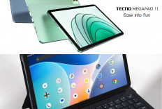 Tecno Megapad 11: Tablet Cerdas Berbaterai Raksasa dengan Harga yang Sangat Bersahabat