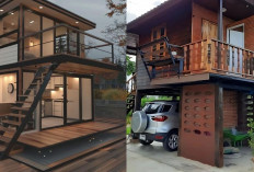 Rumah Kayu 2 Lantai, Hangat dan Elegan untuk Hunian Masa Kini!