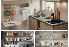 Inspirasi Rak Gantung Dapur Modern, Cara Cerdas Hemat Ruang dan Tampil Estetik
