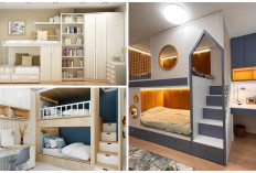 7 Inspirasi Tempat Tidur Tingkat Minimalis Modern Ini Bikin Kamar Terasa 2x Lebih Luas